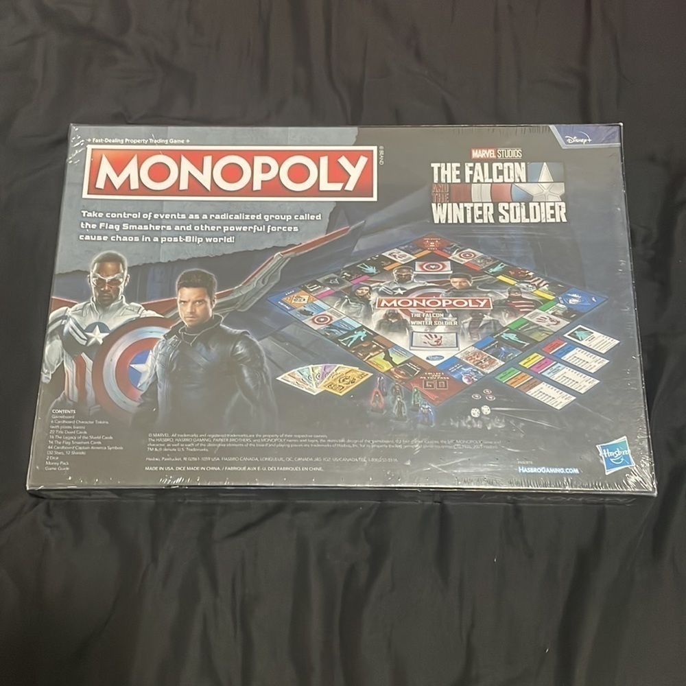 Monopoly Marvel Studios The Falcon and the Winter Soldier - Picture 2 of 2